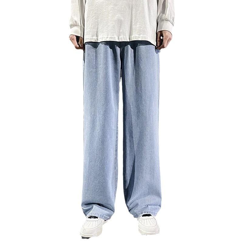 Design-sensing Jeans Men's New Straight Loose Pants Spring and Autumn Style