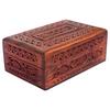 Handmade Wooden Jewellery Box for Women Wood Jewel Organizer Hand Carved with Intricate Carvings Gift Items