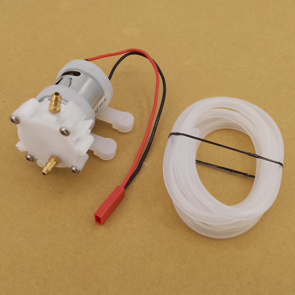 DC 3-7.4V Water Pump Self-priming Micro Gear Pump 360 Motor DIY Hydraulic Toy Forward Reverse for RC Boat Model