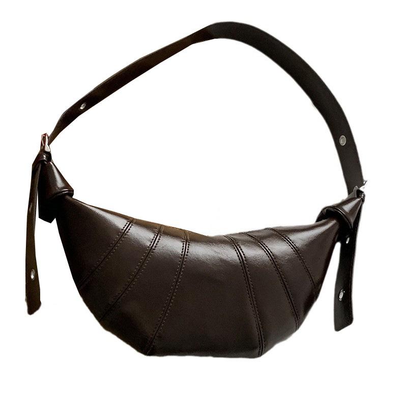 Ladies' Small Bag, Croissants, Fashionable Dumpling Bag Crossbody Bag