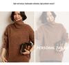 Cozy Cashmere Turtleneck Sweater: Soft, Thick Knit for Autumn & Winter