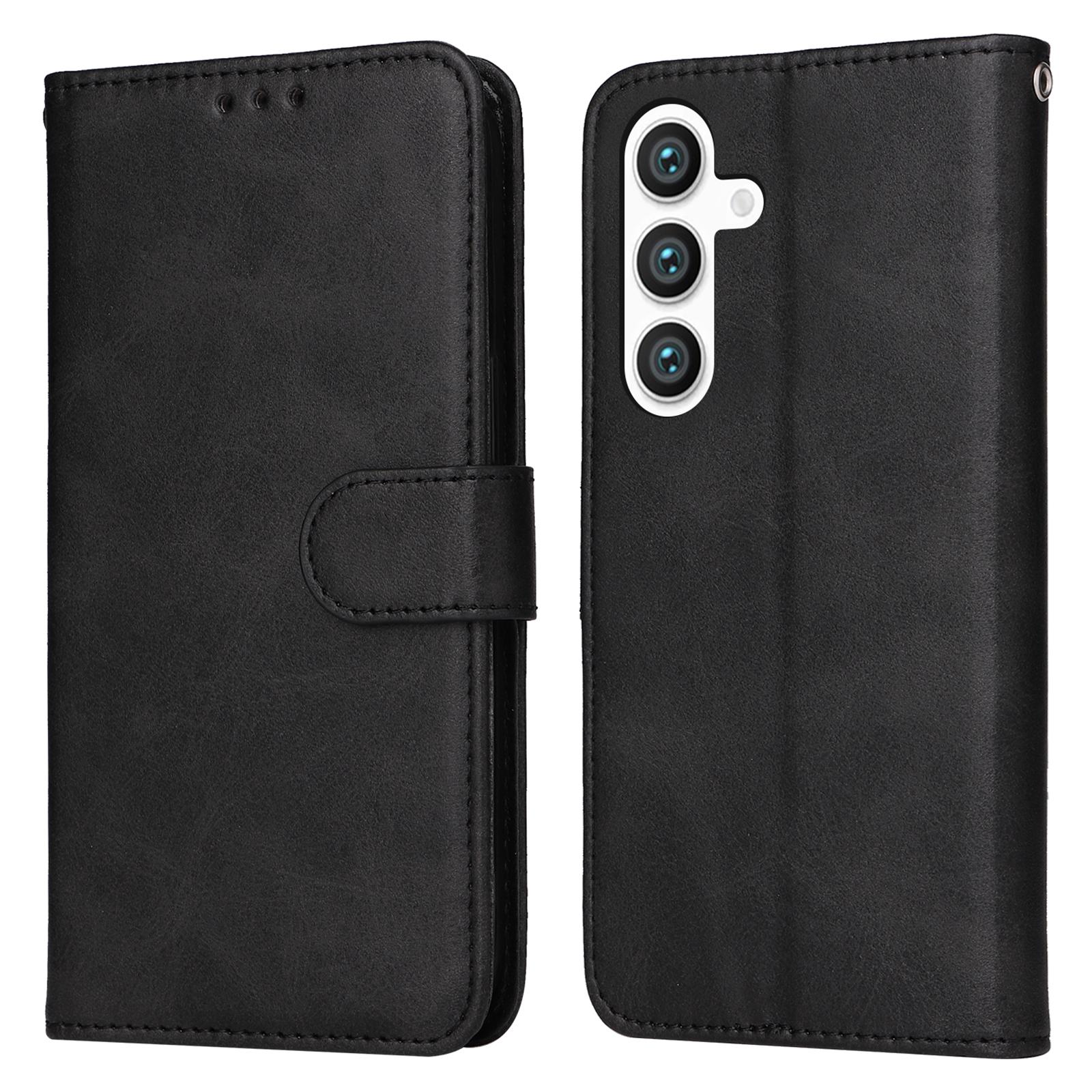 

For Samsung Galaxy S25+ Case Wallet PU Leather Folio Flip Phone Cover B