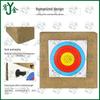 Thickened Square Straw Archery Target