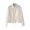 Women's 2024 Lyocell Air Conditioning Jacket - Slim Fit, Solid Color, Sun Protection