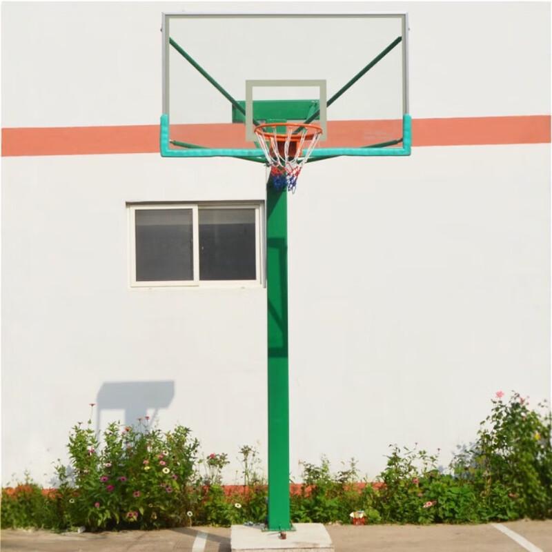 WEZHO Outdoor Ground-Mounted Basketball Hoop