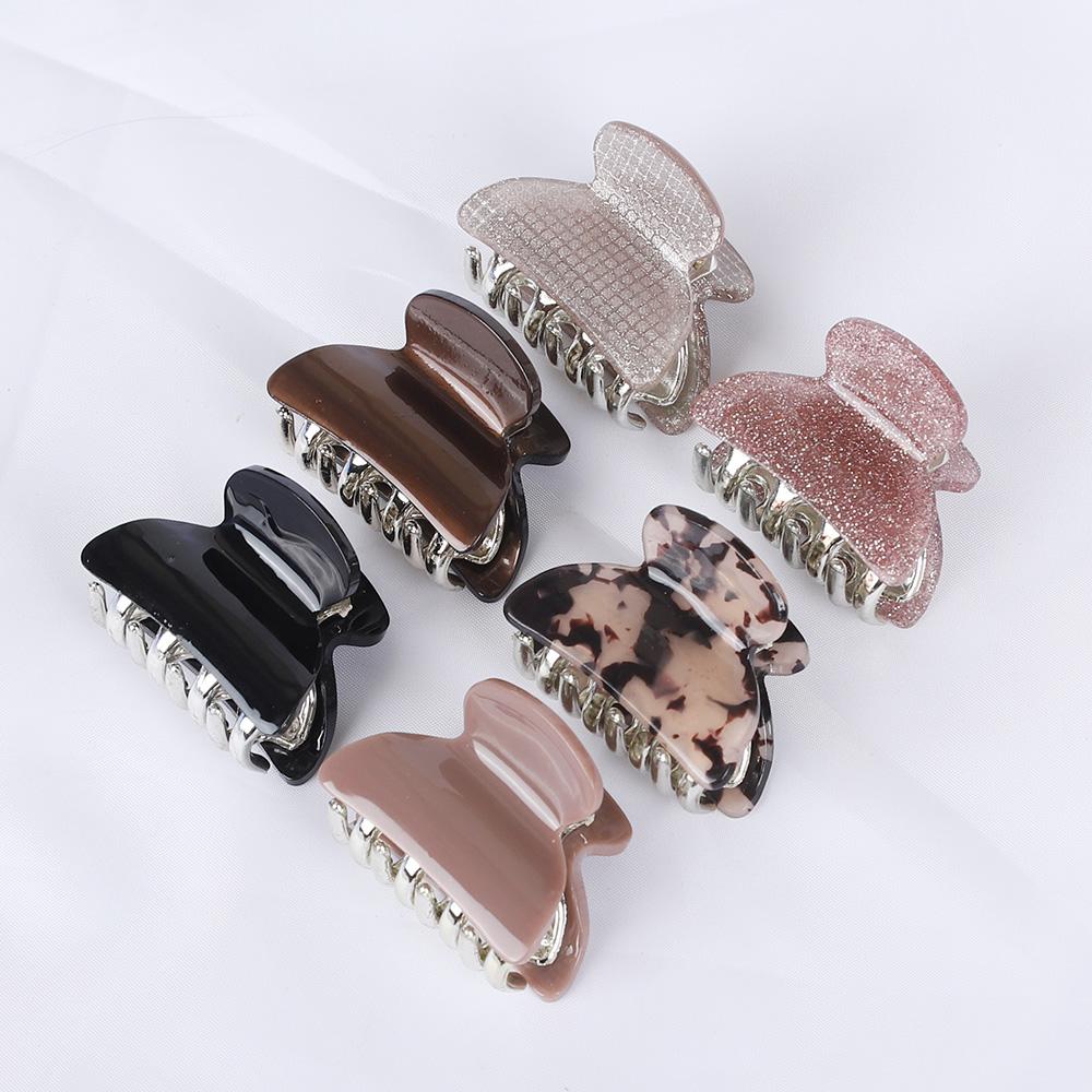 5pcs/10PCS Women Plastic Headbands 0.8cm Thin Plain Matte Hairbands Non-slip Hair Hoops For Girls Daily Wear