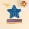 Star Silicone Sensory Activity Board Double Sided Stress Relief Sensory Board with Strings Boys Girls Silent Fidget Toy Party Favors