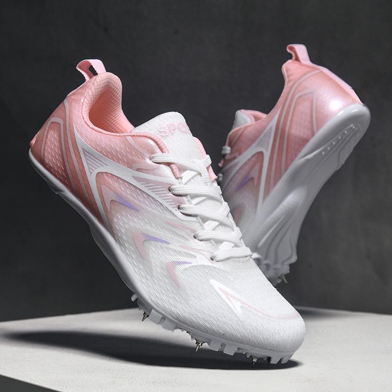 Fashion Field Nails Sneakers Women Lightweigh Comfortable Woman Running Spikes Shoes Breathable Non-slip Student Track Shoes