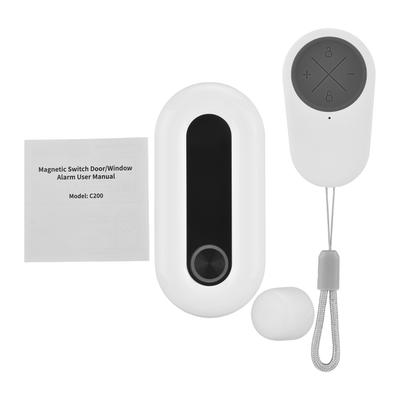 Tür-Fenster-Alarm Smart Niedrigbatterie-Warnung 2 Modus Warnung Einfache Installation Ein-Klick-Ein-/Ausschalter