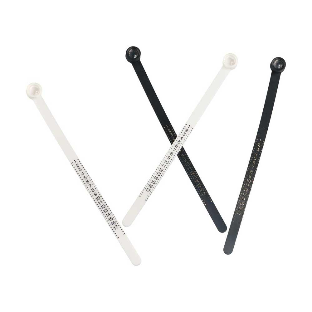 Size With Magnifier Ring Sizing Tool Finger Gauge Finger Size Coil Measurement Belt Ring Sizer