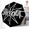 1pc Slipknot Band Logo Sticker Umbrella with Plastic Handle,Suitable for All Seasons Home Travel Outdoor UmbrellaM932