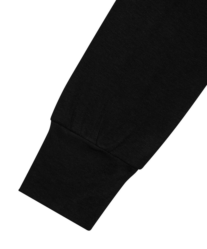 Tinsi Blur Flip Long Sleeve Tee (Black)