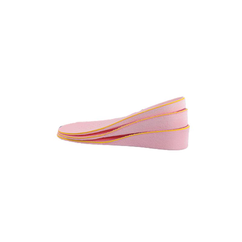 Height Increasing Insoles for Women & Men: Invisible Heel Pads, Sweat-Absorbing, Deodorant, Breathable