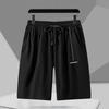 Plus Size 11XL Summer Men's Quick-drying Ice Silk Short-sleeved Shirt Loose Casual Sports Shorts Suit