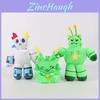 Adorable Regretevator Gnarpy Plush Cat Toy Soft Green Stuffed Animal For Kids