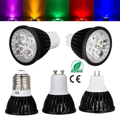 E27 GU10 MR16 5W LED Spotlight 85-265V 12V Xmas Party Bar Ktv Decorative