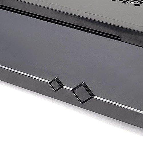 SilverStone Milo Series Mini-ITX HTPC Case SST-ML05B (Black) - Space-Saving and Expandable