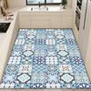 Kitchen Carpet Anti-slip Oil-proof Waterproof PVC Floor Mat Large Area Rug for Home Decoration Alfombra De Cocina