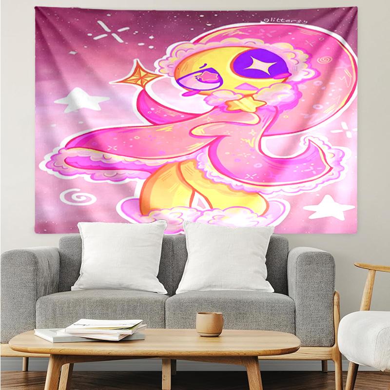1PC Colorful Cartoon Dandy Tapestry Accessories Playroom Tapestry, for Bedroom,Livingroom, Dormitory Room Wall Decor Fan Birthday Gifts