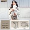 BeiYi Dual-Use Baby Carrier Waist Stool - Lightweight, All-Season, Front/Back Carry, Upgraded Model