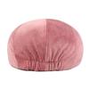 Octagonal Corduroy Striped Beret - Autumn/Winter Fashion Women's Hat
