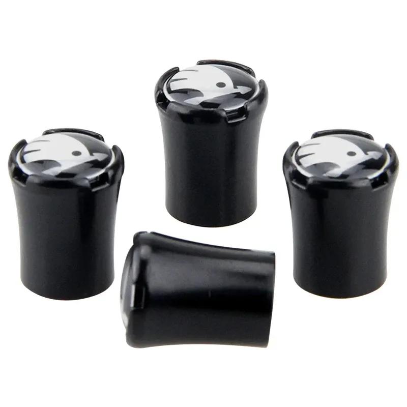 Car Styling Tire Valve Caps for Skoda Superb Kamiq Fabia Rapid Kodiaq Octavia 2 A7 Tour RS Yeti Wheel Car Tire Cover Decoration