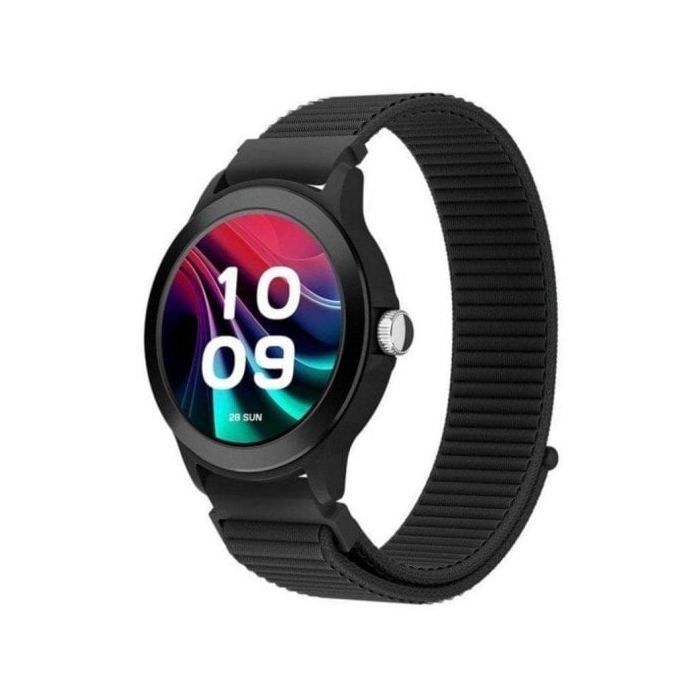 Smartwatch SPC Smartee Duo Vivo 2 Bluetooth GPS 42mm AMOLED Negro IP68 SpO2 Pulsómetro Sueño SOS