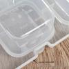 Weixu 6-Fach Transparente Aufbewahrungsbox für Lebensmittelmuster