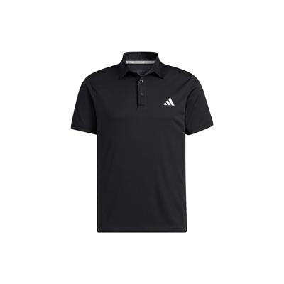Solid Color Golf Polo Shirt Men Tops Black HS9051