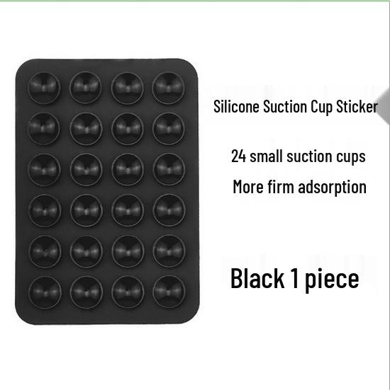 Multifunctional Non-Slip Silicone Phone Holder with 24 Strong Suction Cups
