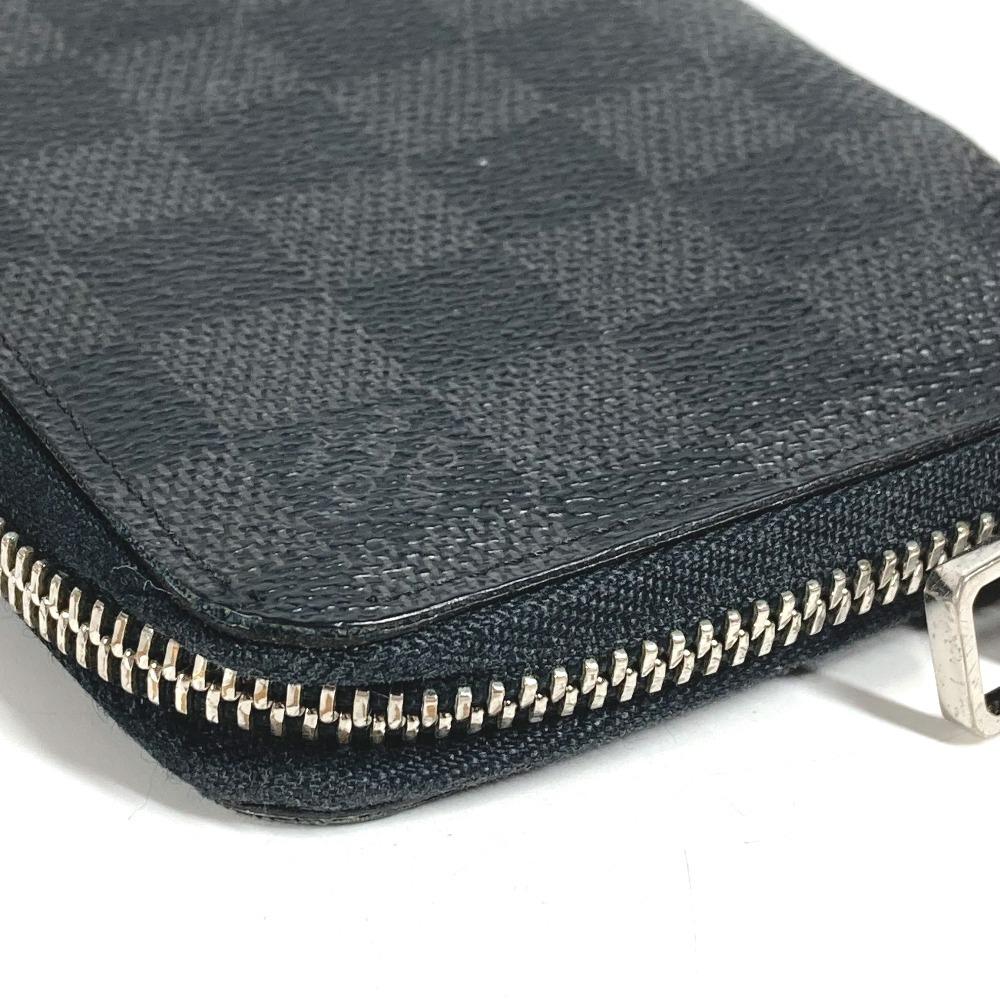 Louis Vuitton N63095 Damier Graphite Zippy WalletVertical Zip Around Long Wallet