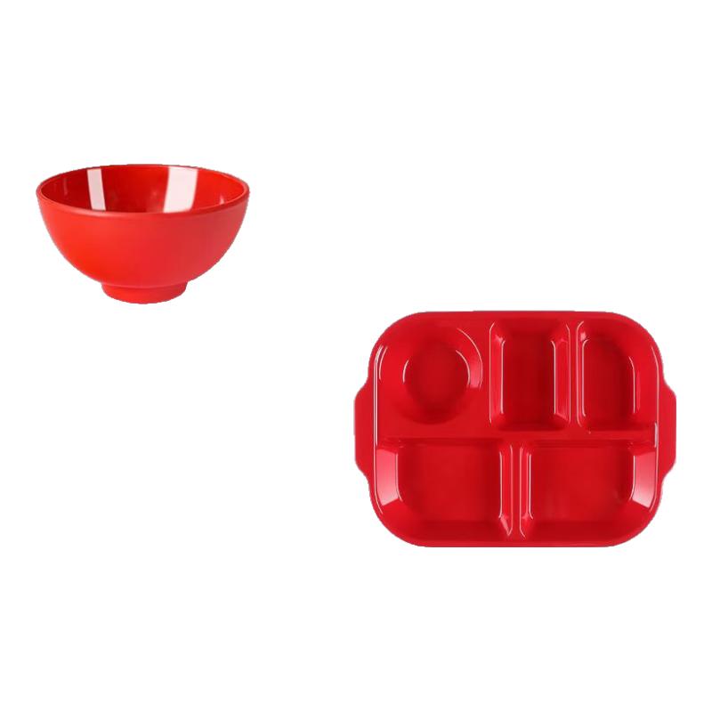 Melamine Divided Meal Tray