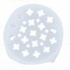 Support de fleurs en silicone Imperméable Réutilisable Grille en silicone Organisateur de fleurs pour arrangement de bouquets Bleu