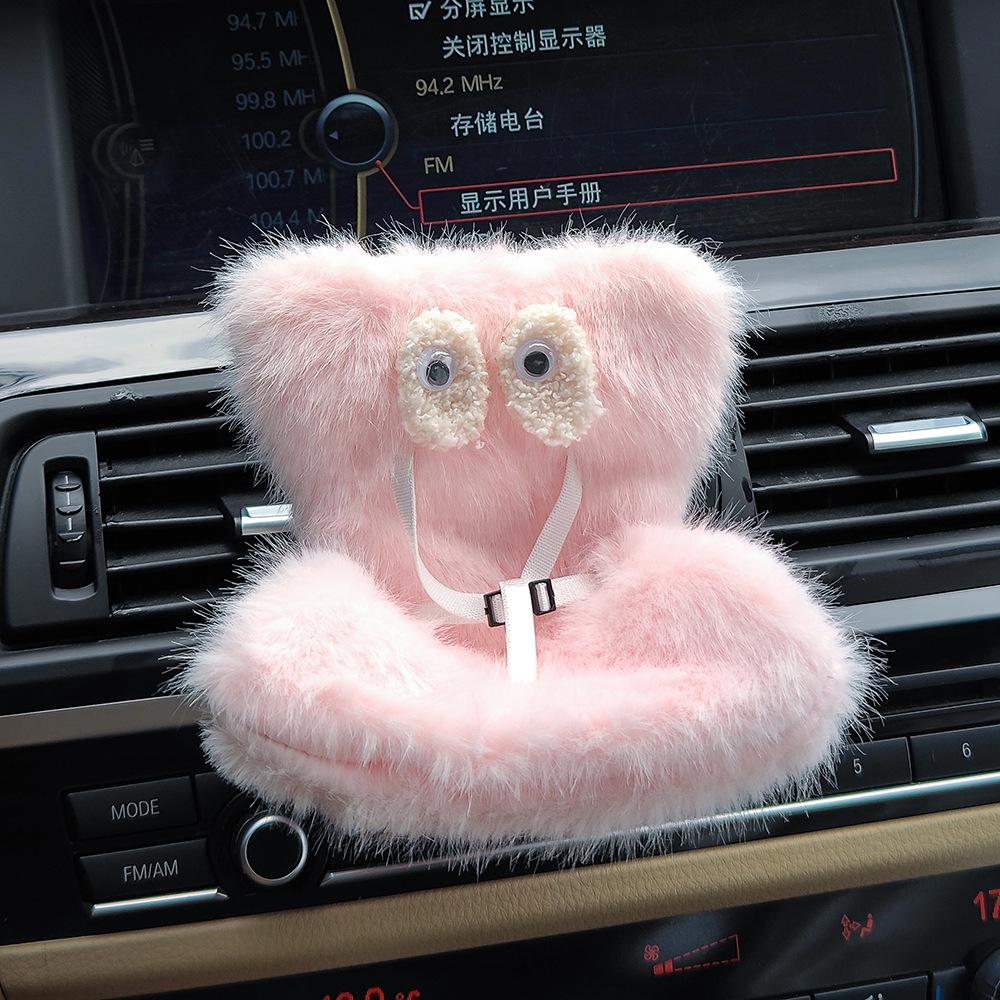 Puppensitz Autozubehör Ornament Labub Sicherheitssitz Puppenzubehör Dekoration