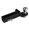 Trailer Hitch Ball Mount Starter Kit Fits 2 Inch Square Receiver 2 Inch Drop 6,000 lbs Capacity Includes 2 Inch Trailer Ball