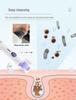 Rechargeable Ultrasonic Blackhead and Pimple Remover with EMS Skin Scraper