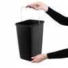 KADAX 12L Trash Can Waste Container Black with Handle Bucket