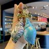 Iridescent Seashell Acrylic Keychain: Chic & Colorful Pendant for Girls' Bags & Cars