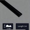 Elegant Self-Adhesive 1 Roll Decorative Strips Picture Frame Shape Flexible Peel and Stick Trim for Wall Floor Furniture Cabinet