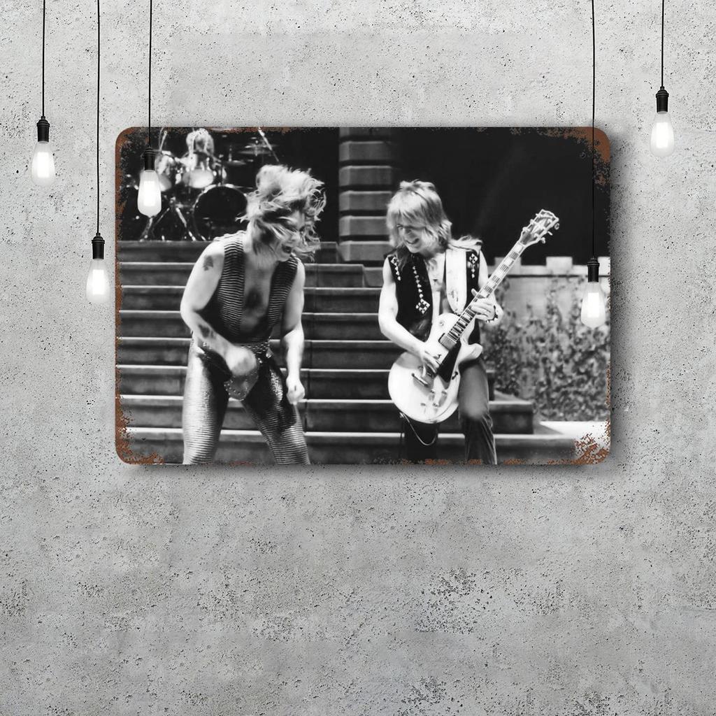 Ozzy osbourne Dekorationsposter Vintage Blechschild Metallschild Dekorative Plakette für Pub Bar Man Cave Club Wanddekoration
