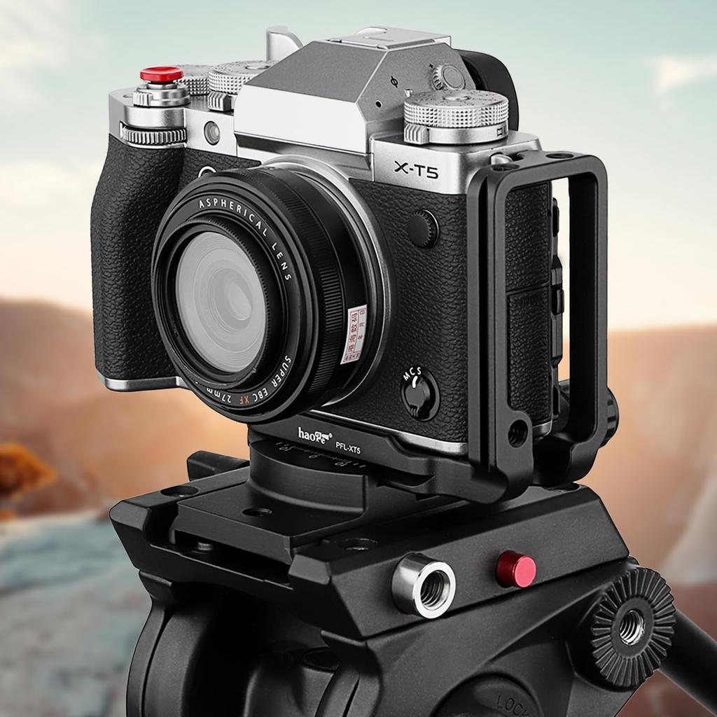 Haoge Quick Release Plate QR Clamp Adapter Converter for Specific Manfrotto Sachtler Benro Sirui Tripod Fluid Video Fits 501PL RC3 RC5 NG Heads