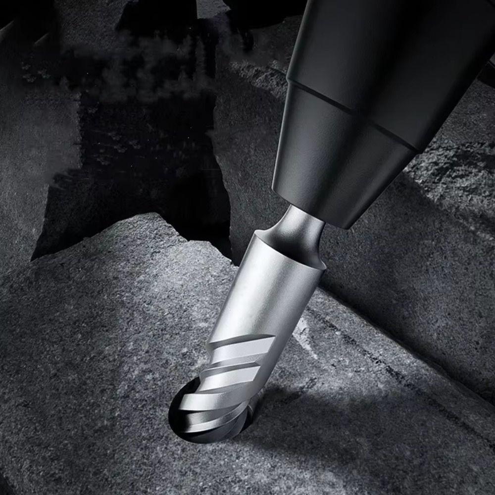 Zinc Alliage de Zinc Mèches de Perforateur Argent Accessoires de Perforateur Durables Pointes Croisées Pierre