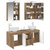 Bathroom Cabinet Set 5 pcs Artisan Oak 50 x 14.5 x 70 cm