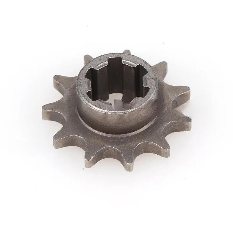 T8F 126 Links Metal Chain 11Tooth Sprocket Chain Plate For 49cc Gas Electric Scooter Dirt Pit Bike Moto Clutch Gear Accessory