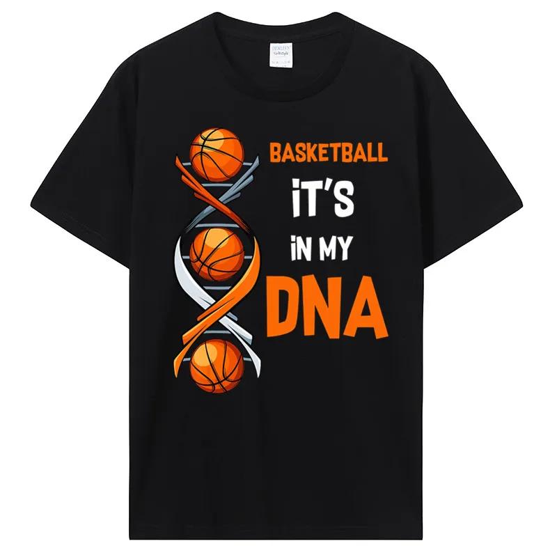 Basketball Its In My DNA Funny Tshirt Funny Player Team S... L
