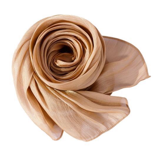 Women Turban Large Size Long Scarf Satin Crepe Fabric Breathable Soft Sheen Headscarf Vacation Photography Sun Protection Shawl