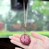 Rhinestone Basketball Car Hanging Ornament Sports Fan Pendant for Rearview Mirror Vehicle Interior Decor Unique Gift for Basketball Fans