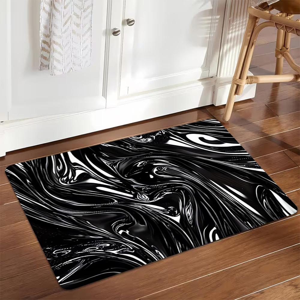 Marble Texture Background Pattern Decoration,Carpet,Living Room,Bedroom, Non-slip,Square rug