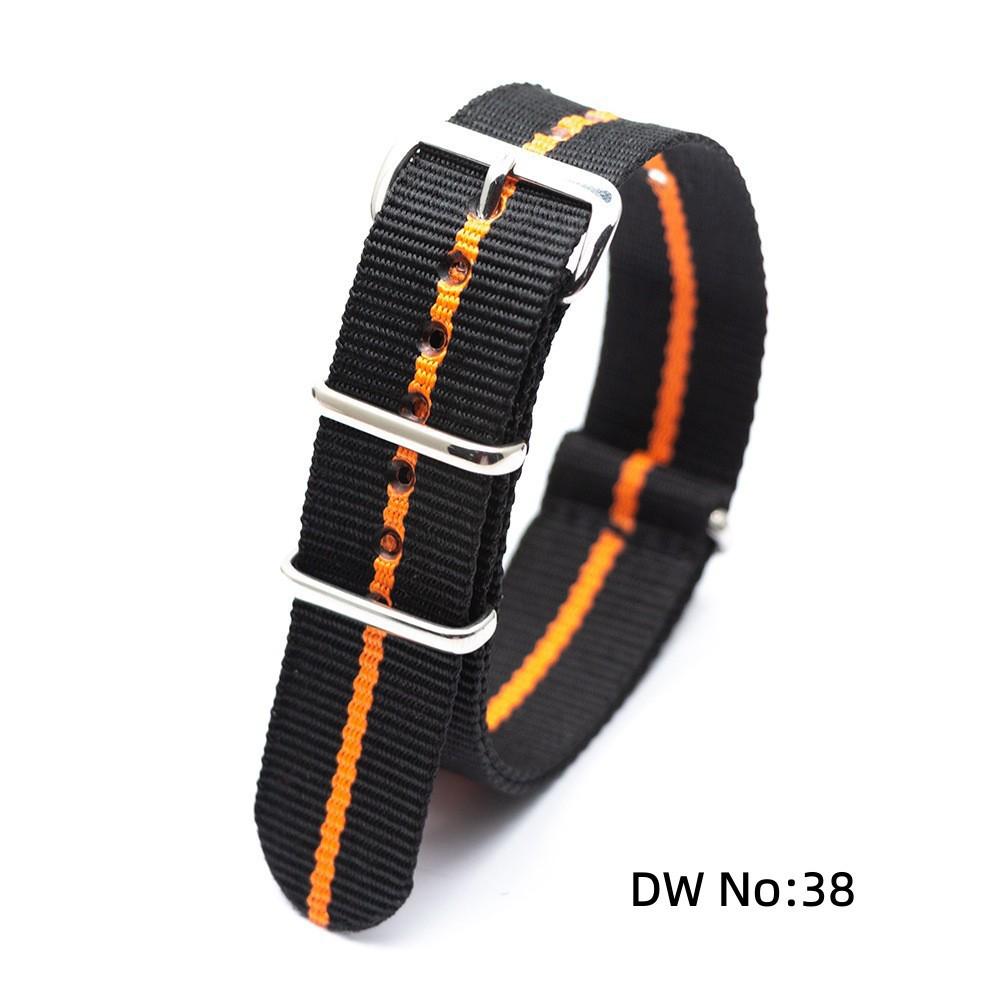 

Нейлоновий полотняний ремінець для годинника, сумісний з DW 24mm
