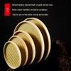 Bamboo Weaving Round Winnowing and Sieve Basket for Drying, Tea Sampling, and Decorative Use